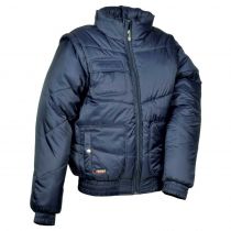 Cofra V047-0-02 Doncaster polstret jakke, marineblå, 1 stk.