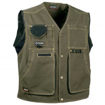 Cofra V055-0-03 Zürich vest, Fango/Nero, 1 stk.