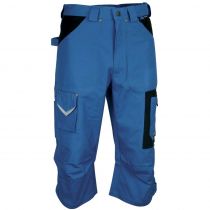 Cofra V058-0-02 Belfast Capri Pants, Azzurro/Nero, 1 stk., SCF-V058-0-02