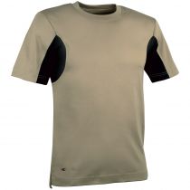 Cofra V081-0-00 Guadalupa kortermet t-skjorte, Corda/Nero, 1 stk.