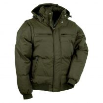 Cofra V096-0-03 Montreal polstret jakke, Fango, 1 stk