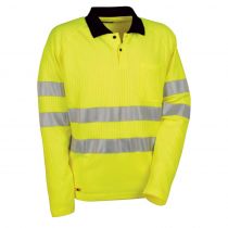 Cofra V111-3-00 Ny solpoloskjorte, Giallo Fluo, 1 stk.