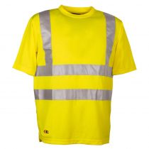 Cofra V115-1-00 Danger T-skjorte, Giallo Fluo, 1 stk.