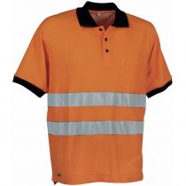 Cofra V116-0-01 Helpway poloskjorte, Arancio Fluo, 1 stk.