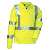 Cofra Arica poloskjorte, Giallo Fluo, 1 stk, SCF-V273-0-00