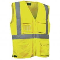 Cofra V295-0-00 Seki(00 Giallo Fluo) vest, Giallo Fluo, 1 stk., SCF-V295-0-00