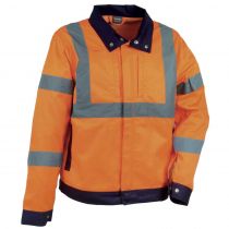 Cofra V330-0-02 Dazzle Jacket, Arancio Fluo/Navy, 1 stk.