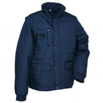 Cofra V383-0-02 Enisej polstret jakke, marineblå, 1 stk.