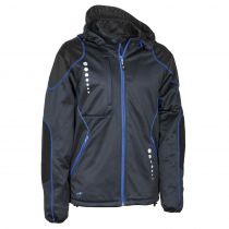 Cofra V387-0-02 Jacuzia Softshell-jakke, Navy/Nero/Royal, 1 stk.