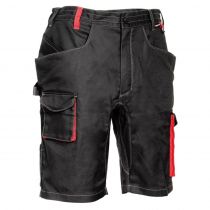 Cofra V563-0-05 Liegi Shorts, Nero/Rosso, 1 stk., SCF-V563-0-05