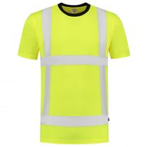 Tricorp Safety Rws Birdseye T-skjorte 103005, fluorgul, 1 stk.