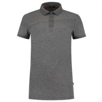 Tricorp Premium Kvinner Premium Stitched Polo 204003, Steinmelange, 1 Stykke, SUT-204003Stonegreymel