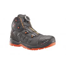 Bulldog 2652 Garsport Ghost Boa snøresystem SRC Mid Safety Shoes, S3, svart, 1 par
