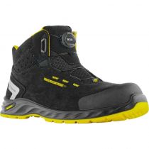 Bulldog 2691 VM Footwear ESD, SRC Wisconsin High Shoes, S3, Yellow/Black, 1 Pair, SBD-2691