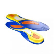 Bulldog 3001 VM Footwear Gel innersåle med termoplastisk elastomer, flerfarget, 1 par