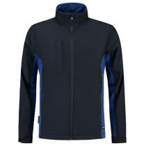 Tricorp Workwear Bi-Color Softshell 402002, Marineblå/Kongeblå, 1 Stykke, SUT-402002NavyRoyalblue