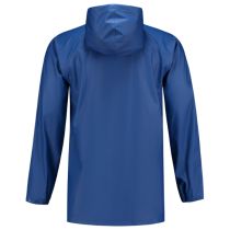 Tricorp Enkel Regnjakke med Hette, Kongeblå, 1 Stykke, SUT-402013Royalblue5XL, size 5XL