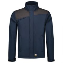 Tricorp Workwear Softshell Bicolor Kontrasterende Sømmer 402021, Blekkblå/Mørk Grå, 1 Stykke, SUT-402021InkDarkgrey