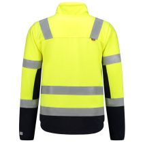 Tricorp Safety Multi-Standard Fleecejakke Bicolor 403013, Fluor Gul/Blekk, 1 Stykke, SUT-403013FluoryellowInk