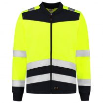 Tricorp Safety Softshell Høy Syn Bicolor 403021, Fluor Gul/Blekkblå, 1 Stykke, SUT-403021FluoryellowInk