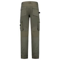 Tricorp Workwear Arbeidsbukse Twill Cordura Stretch 502020, Militærgrønn, 1 Stykke, SUT-502020Army21, size 21