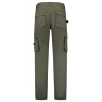 Tricorp Workwear Arbeidsbukse Twill Cordura 502021, Militærgrønn, 1 Stykke, SUT-502021Army21, size 21