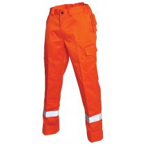 Bulldog 5021 Flammehemmende, reflekterende bukse, oransje, 1 stk.