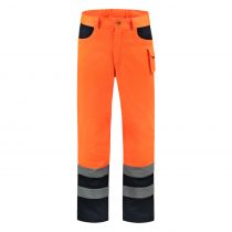 Tricorp Safety Bi-Color arbeidsbukse, Iso 20471 503002, Fluor Orange/Navy, 1 stk.