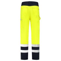 Tricorp Safety Multi-Standard Arbeidsbukser Bicolor 503004, Fluor Gul/Blekk, 1 Stykke, SUT-503004FluoryellowInk66, size 66