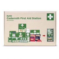 Cederroth Førstehjelpsutstyr REFILL FIRST AID STATION 51011039, 1 STYKK, SSK-51011039