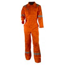 Bulldog 5209 Flame Retardant Coverall with Zipper, Orange, 1 Piece, SBD-5209