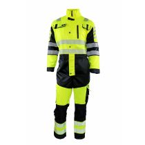 Bulldog 5750-2 Hi-Vis Coverall, Yellow/Black, 1 Piece, SBD-5750-2