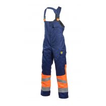 Dimex Multi Vinteroverall, Oransje/Blå, 1 Stykke, SDM-6005B-XXL