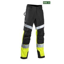 Dimex HI-VIS skallbukser, Gul, 1 Stykke, SDM-6141-58, size 58