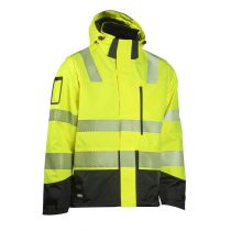 Dimex Hi-Vis skalljakke, Gul, 1 Stykke, SDM-6148Y