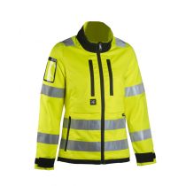 Dimex Kvinne Hi-Vis stretchjakke, Gul, 1 Stykke, SDM-6156Y-M, size M