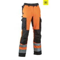 Dimex Hi-Vis bukser, Oransje, 1 Stykke, SDM-6164R