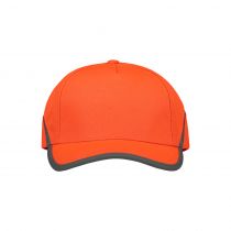 Tricorp Safety Reflection Cap 653002, Fluor Orange, 1 stk