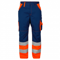 Engel Safety EN ISO 20471 bukse, Marineblå/Hivis oransje, SEW-2505-785-610