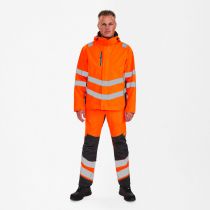 Engel Safety skalljakke, Hivis Oransje/Antrasittgrå, SEW-1146-930-1079