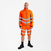 Engel Safety quiltet jakke, Hivis Oransje/Antrasittgrå, SEW-1159-158-1079