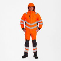 Engel Safety pilotjakke, Hivis Oransje/Antrasittgrå, SEW-1246-930-1079