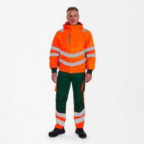 Engel Safety pilotjakke, Hivis Oransje/Grønn, SEW-1247-935-101