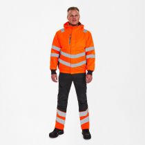 Engel Safety pilotjakke, Hivis Oransje/Antrasittgrå, SEW-1247-935-1079