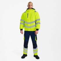 Engel Safety pilotjakke, Hivis Gul/Blått blekk, SEW-1247-935-38165