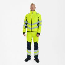 Engel Safety arbeidsjakke, Hivis Gul/Blått blekk, SEW-1544-314-38165