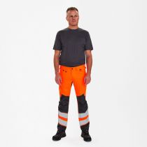 Engel Safety bukse, Hivis Oransje/Antrasittgrå, SEW-2544-314-1079