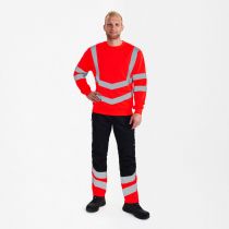 Engel Safety sweatshirt, Eføygrønn, SEW-8021-241-47