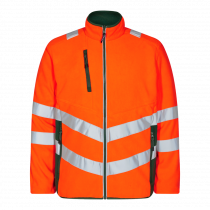 Engel Safety fleecejakke, Hivis Oransje/Grønn, SEW-1192-236-101