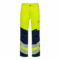 Engel Safety+ bukser, Hivis Gul/Blått blekk, SEW-2321-188-38165